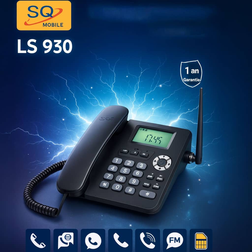 TELEPHONE FIXE MOBILE SQ MOBILE LS 930