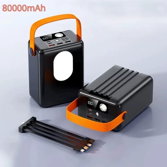 POWER BANK 80 000 mAh charge rapide