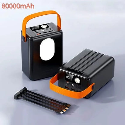 POWER BANK 80 000 mAh charge rapide