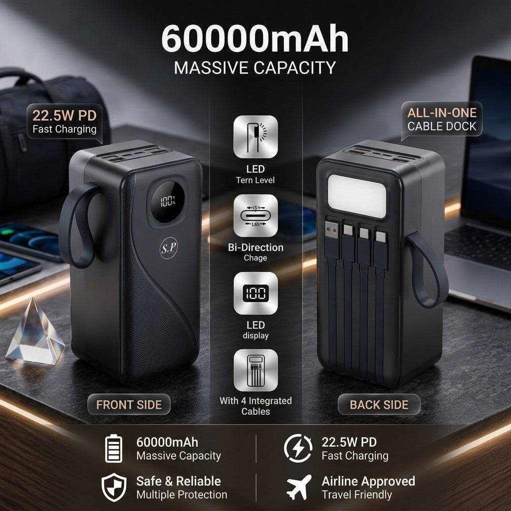 POWER 60 000mAh