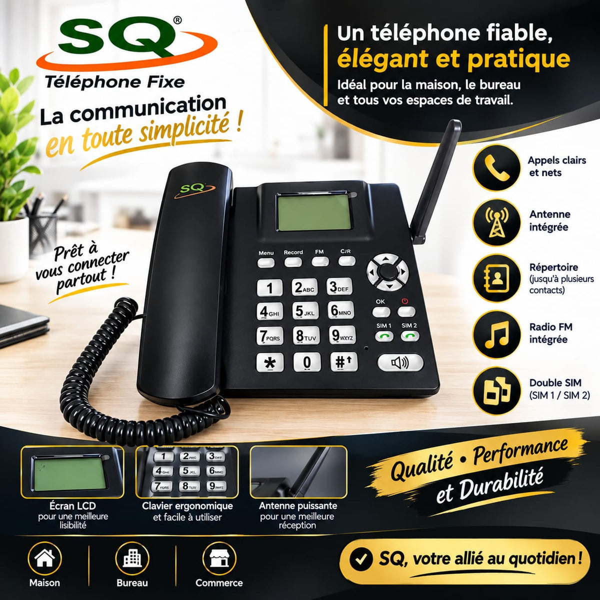 TELEPHONE FIXE